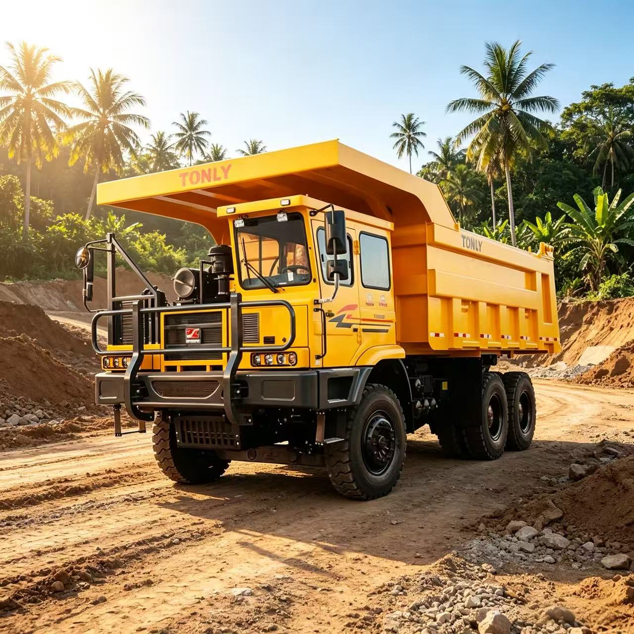 TONLY TL875E Heavy-Duty Mining Dump Truck