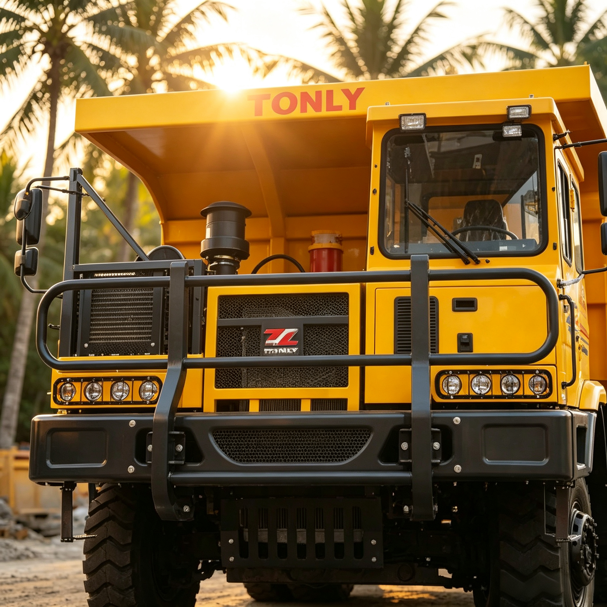 TONLY TL875E Heavy-Duty Mining Dump Truck