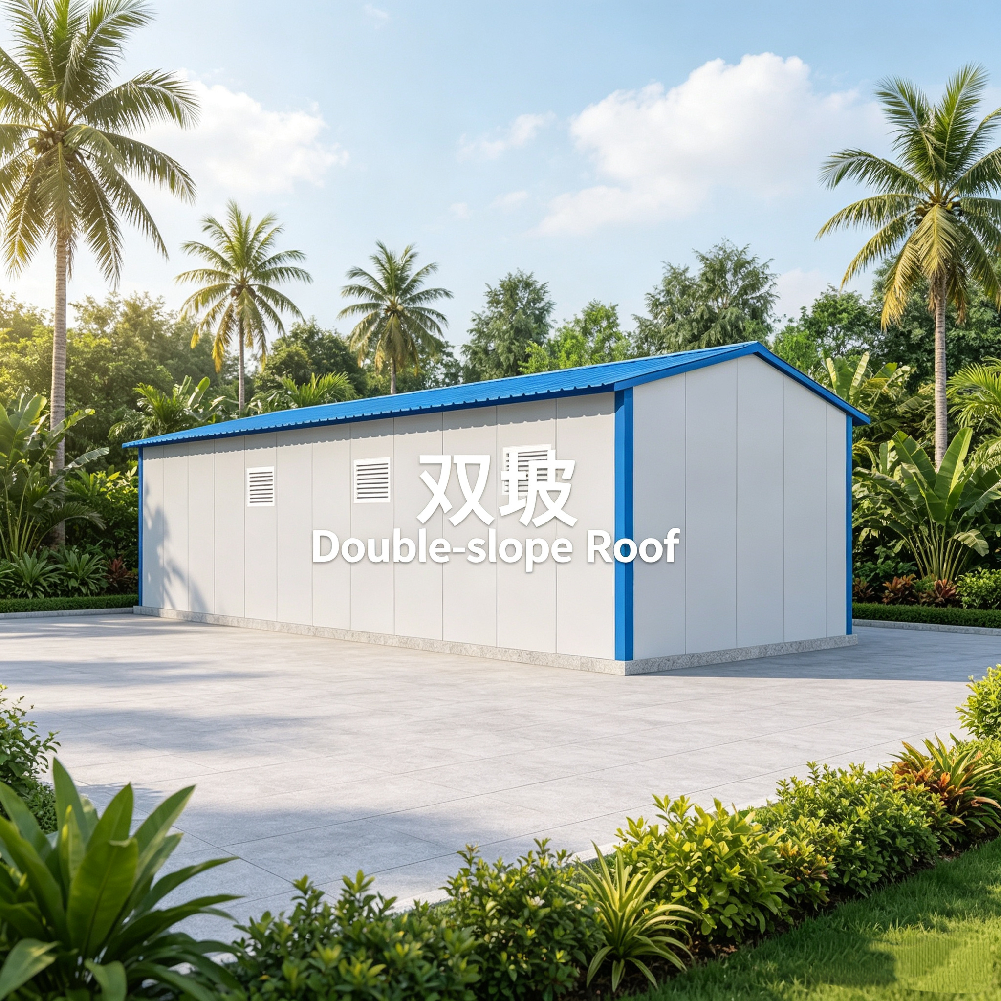 Portable T Type Prefabricated House