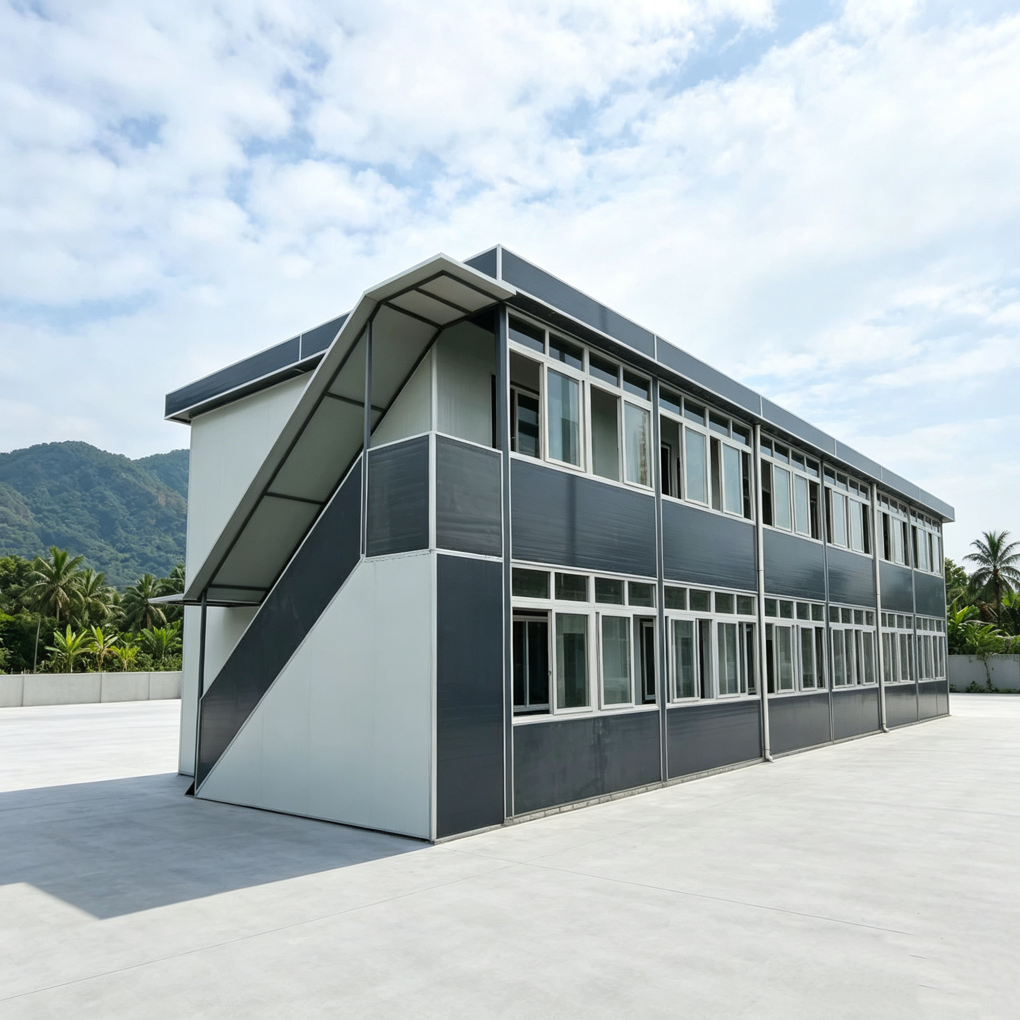 Portable T Type Prefabricated House