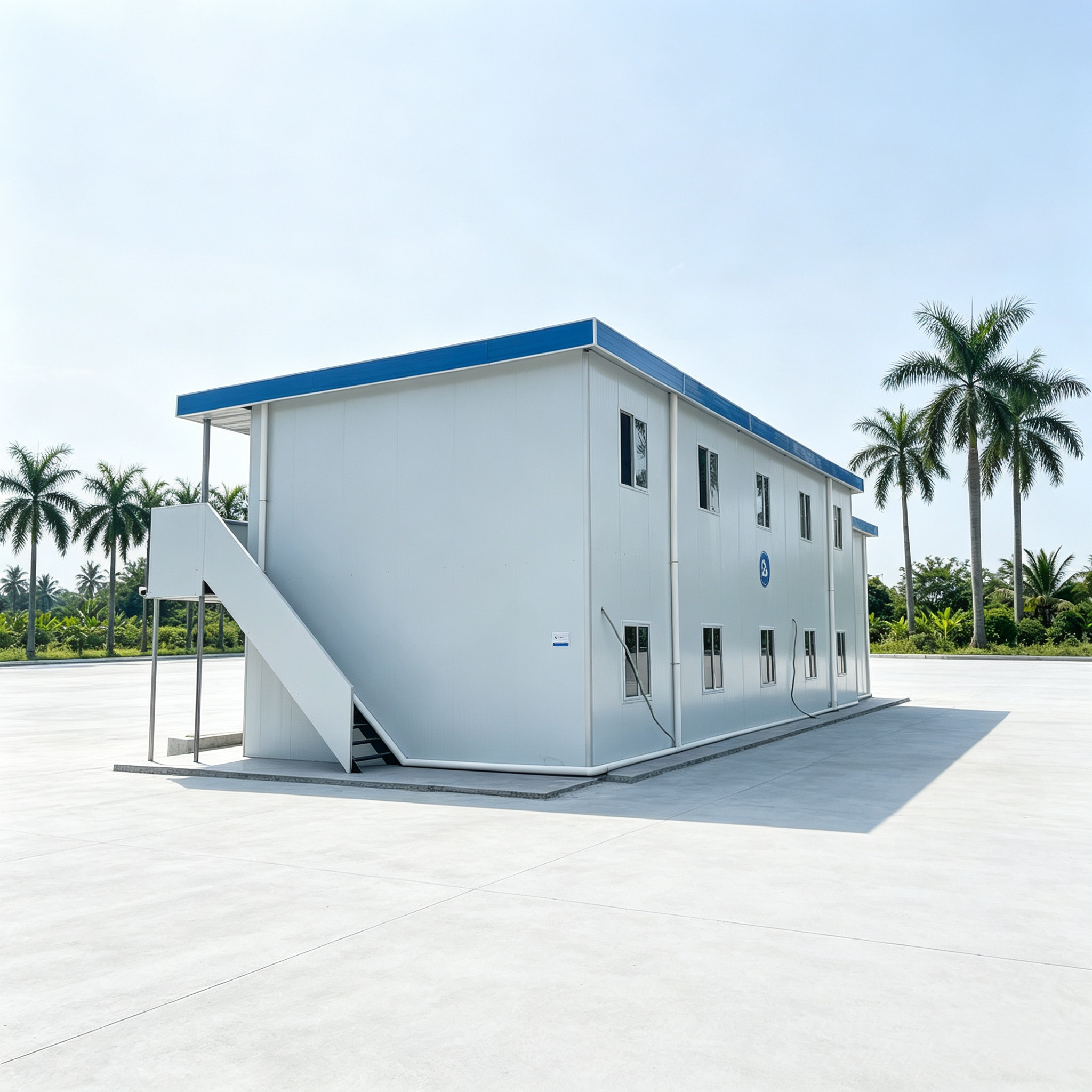 Portable T Type Prefabricated House