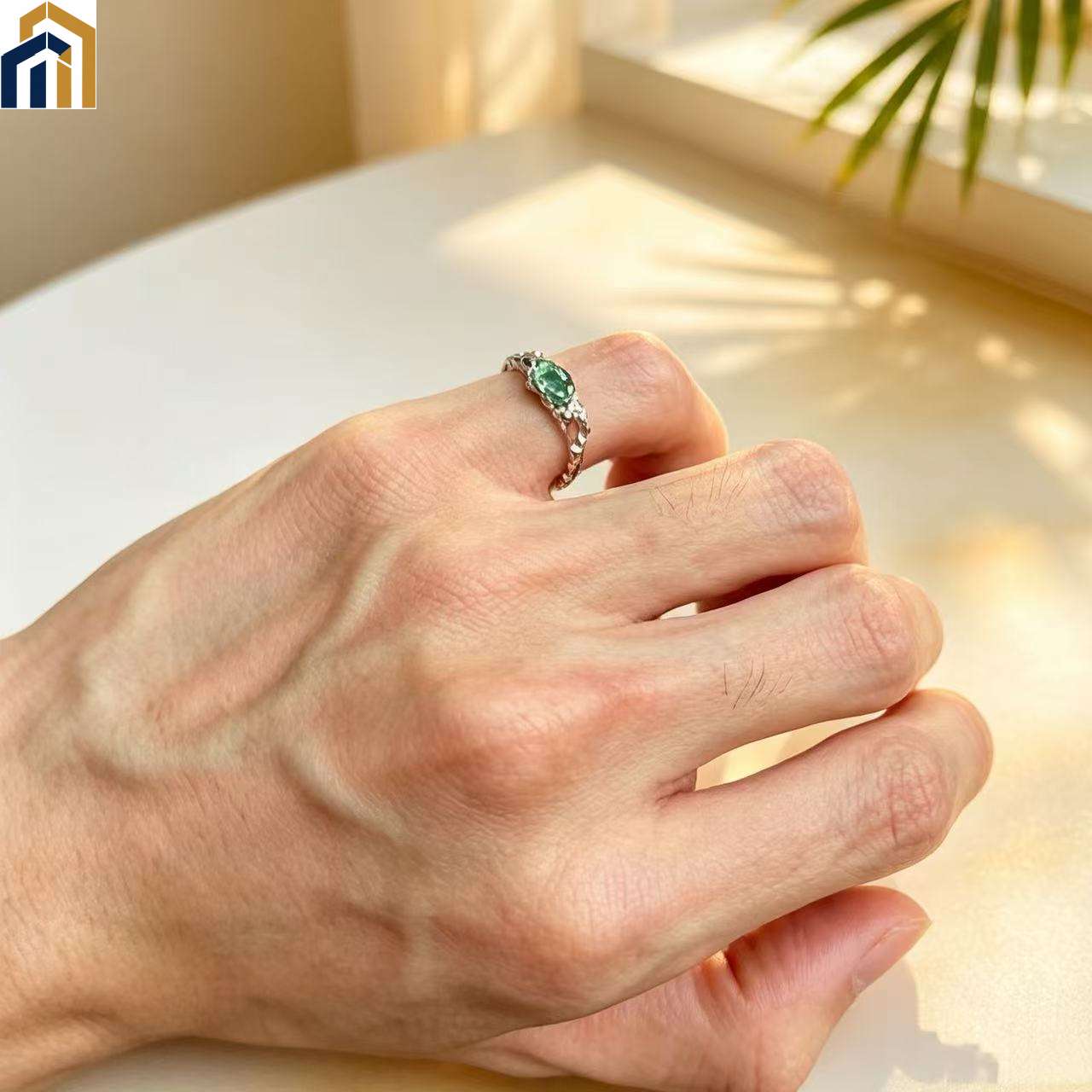 【Special Offer Product】Vintage Mint Green Irregular Ring