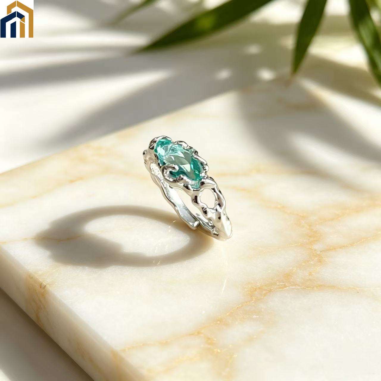 【Special Offer Product】Vintage Mint Green Irregular Ring