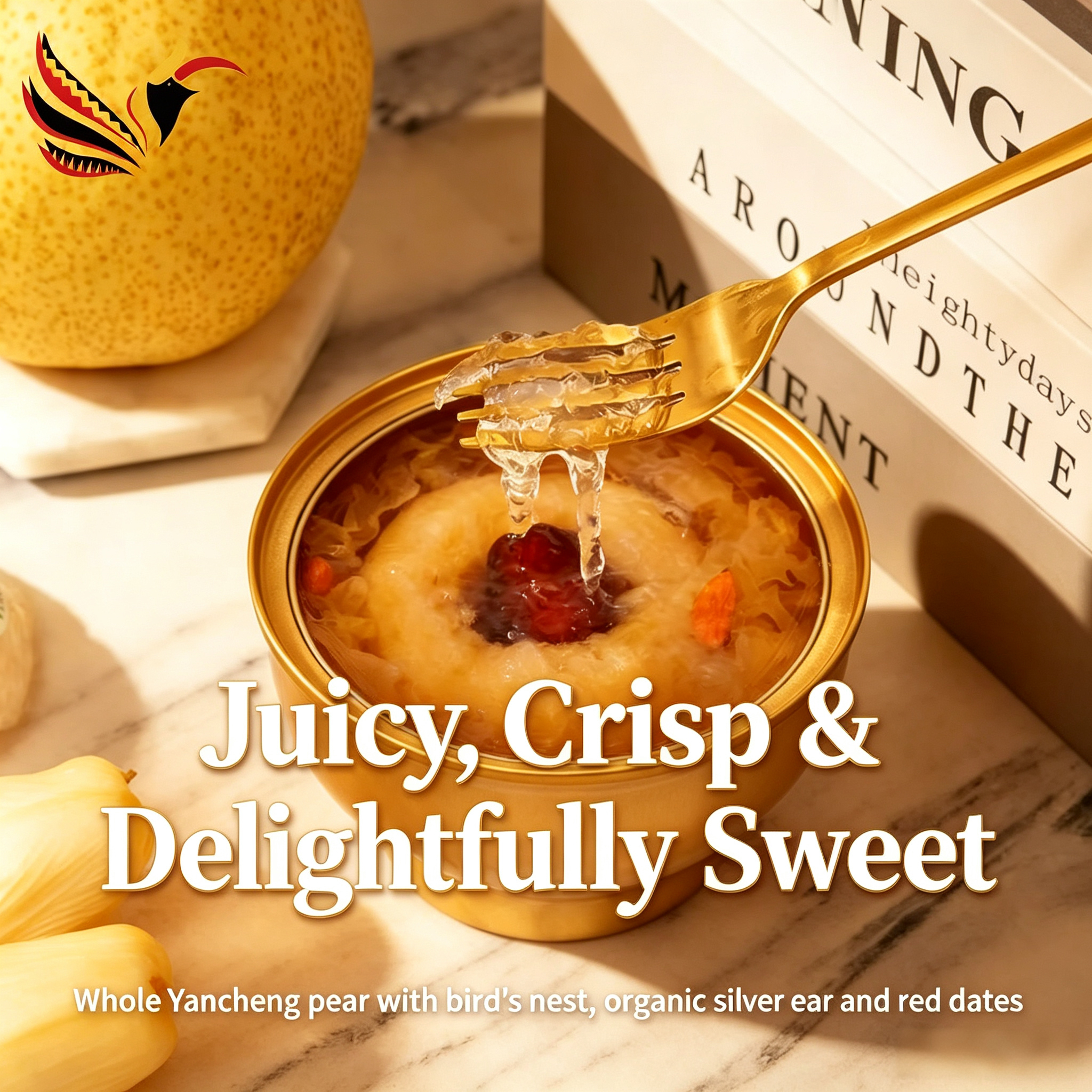 Bird's Nest Stewed Pear