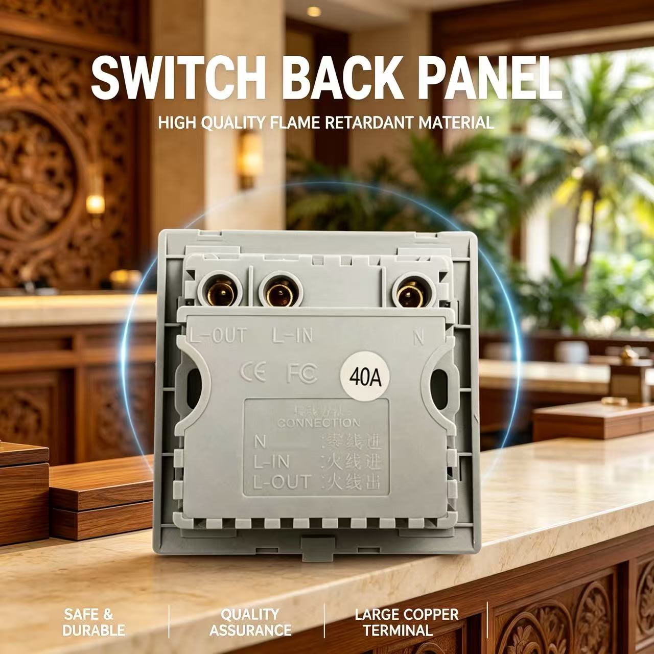 Hotel Card Insertion Energy Saving Switch
