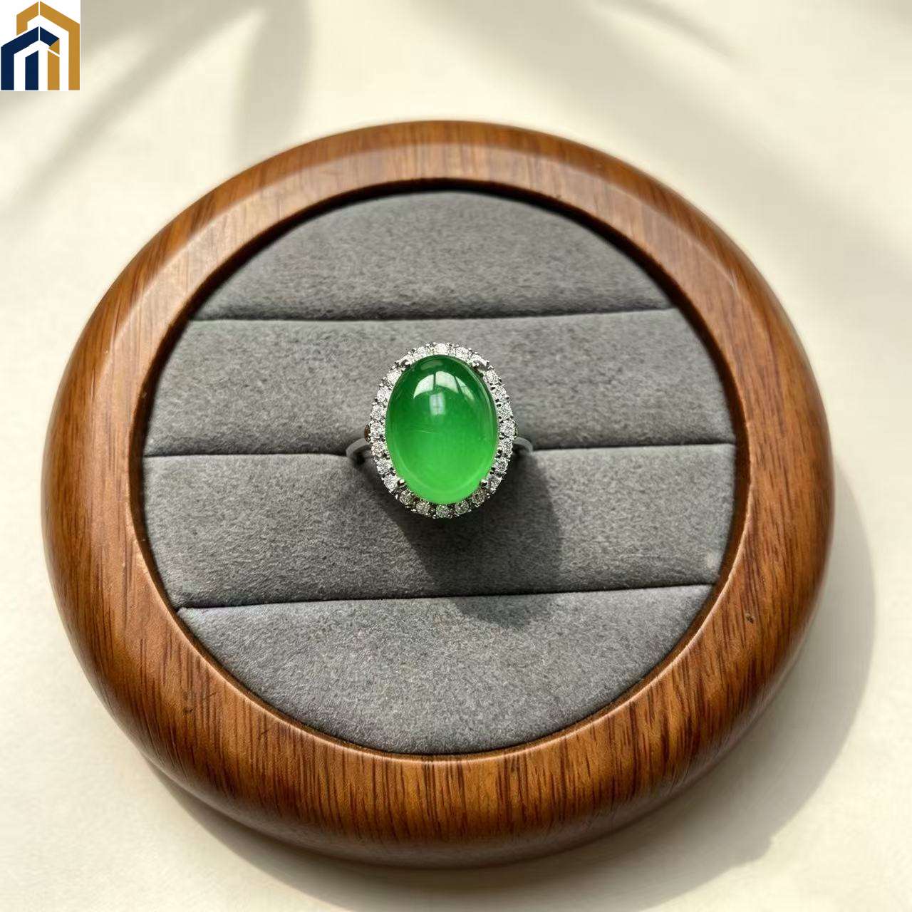 【Special Offer Product】Oval Green Ring