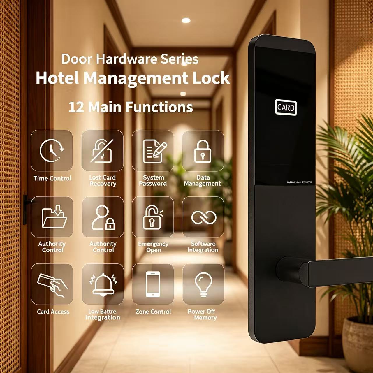 Hotel Sensor Door Lock