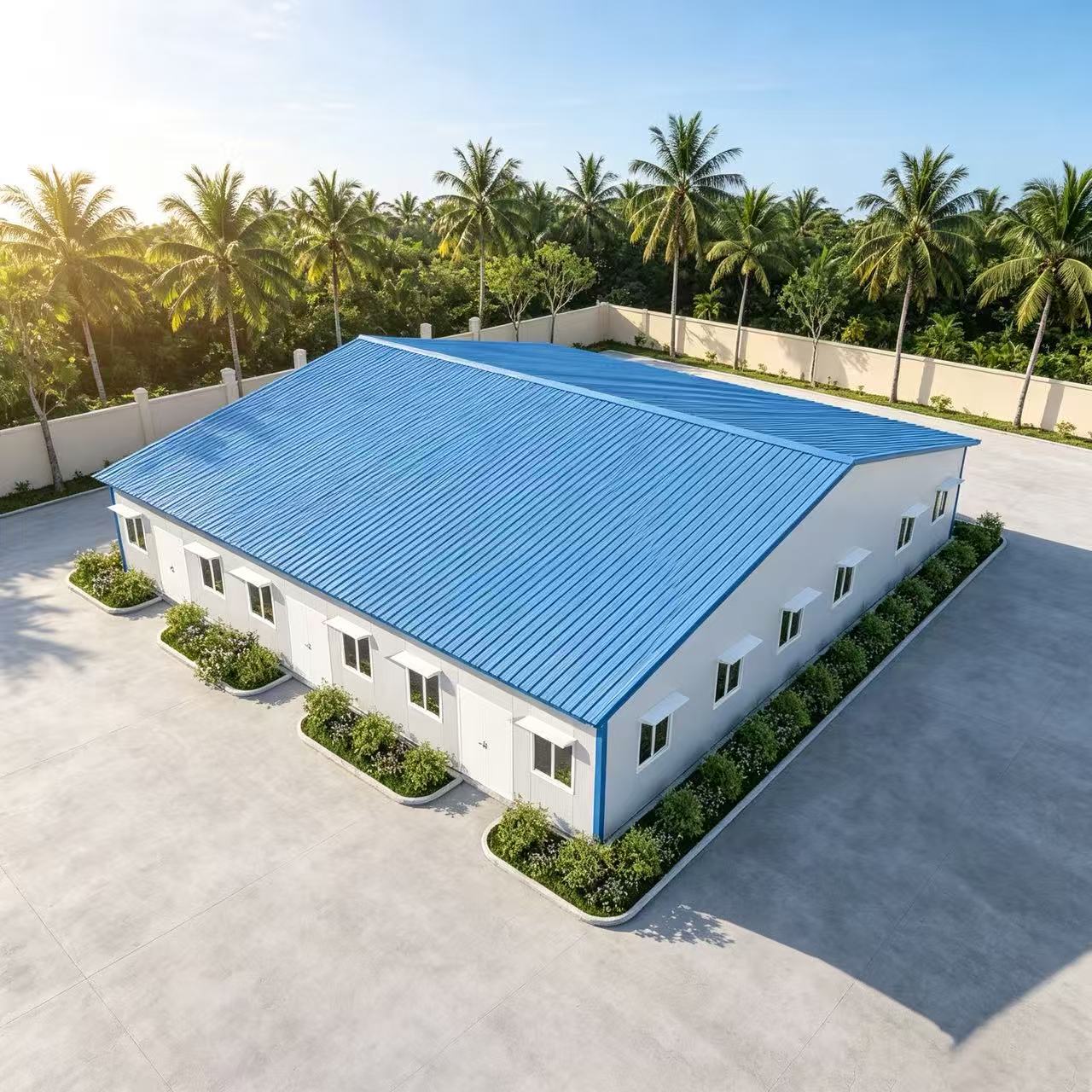 Portable T Type Prefabricated House