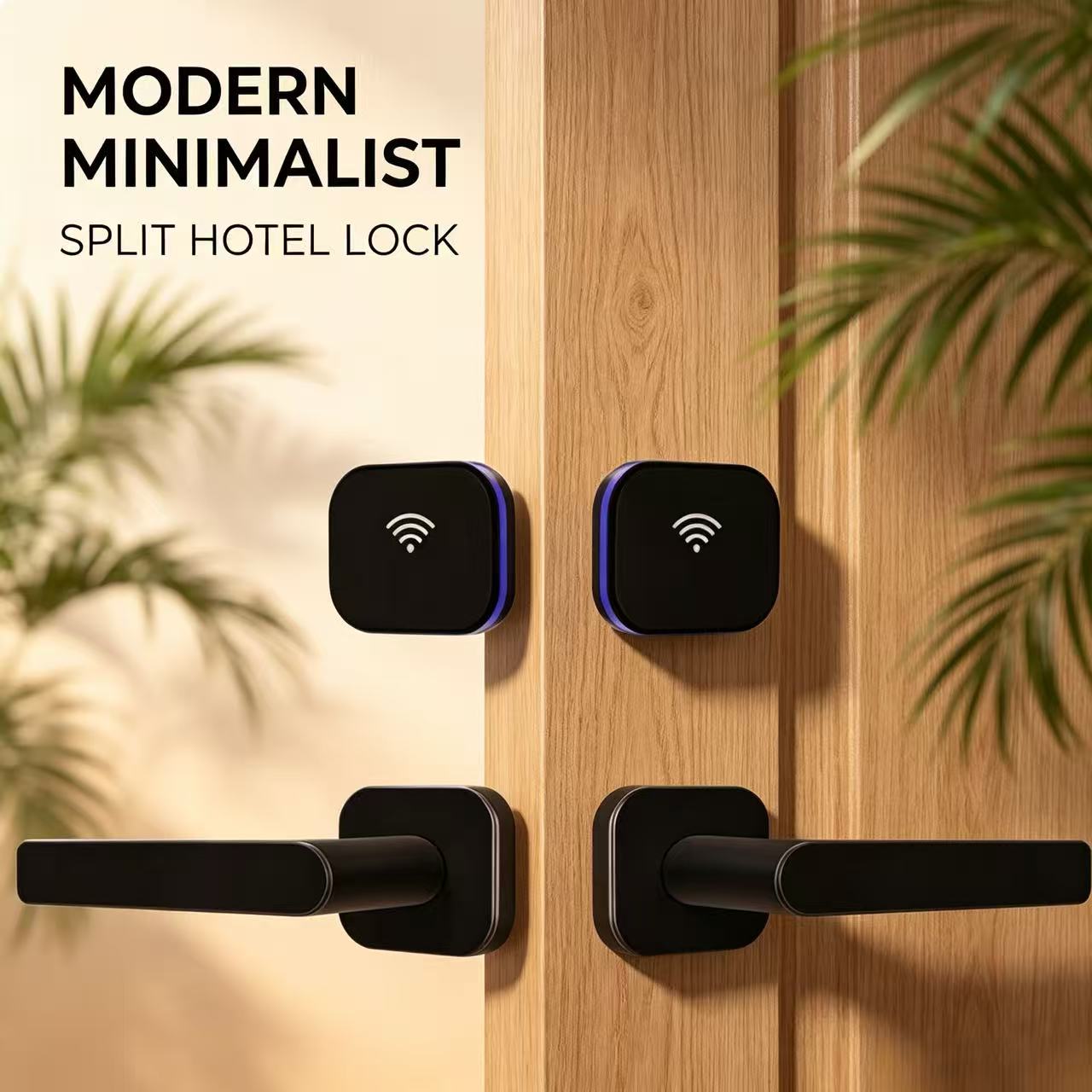 Hotel Split Smart Card Lock