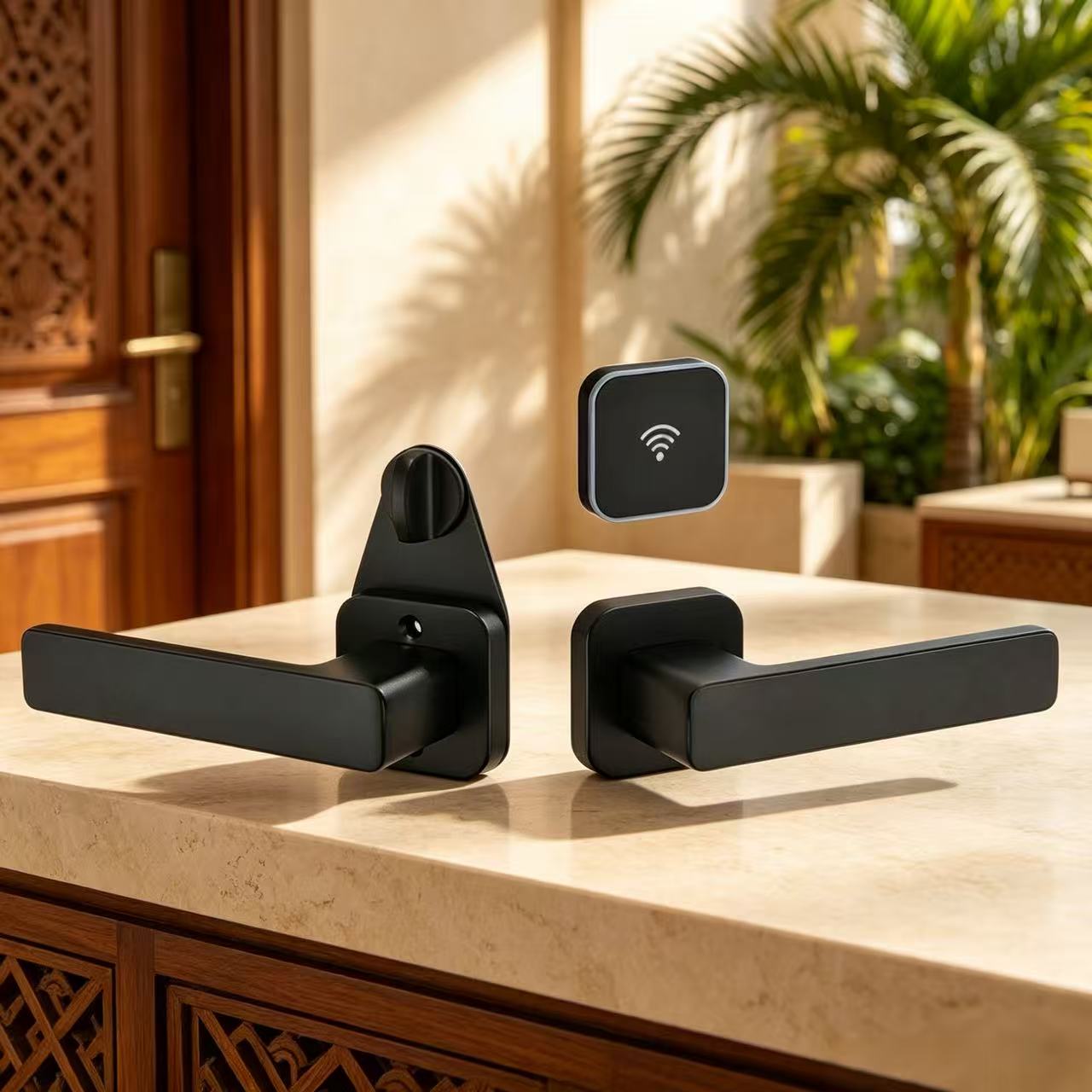 Hotel Split Smart Card Lock