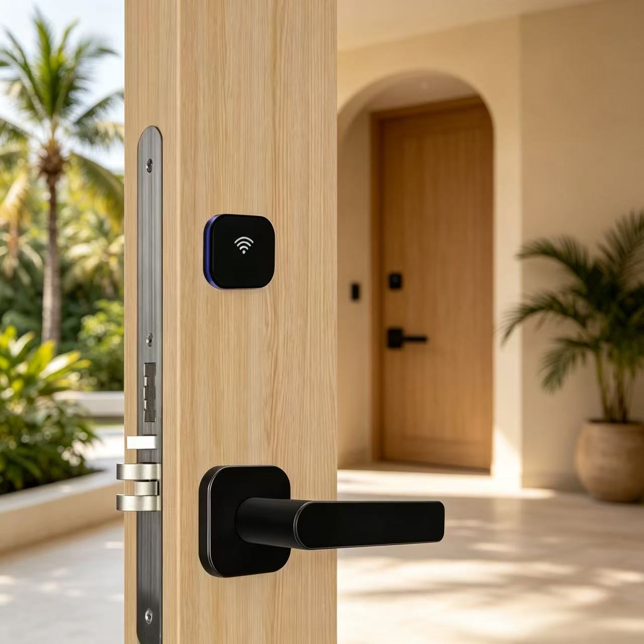 Hotel Split Smart Card Lock