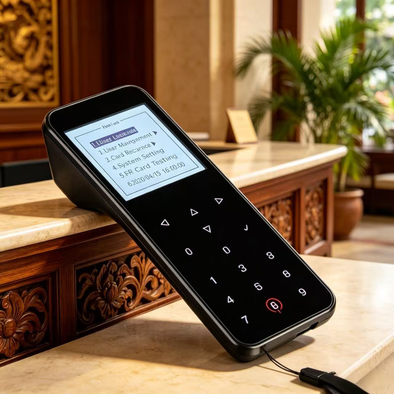 Hotel Lock LCD Handheld PDA