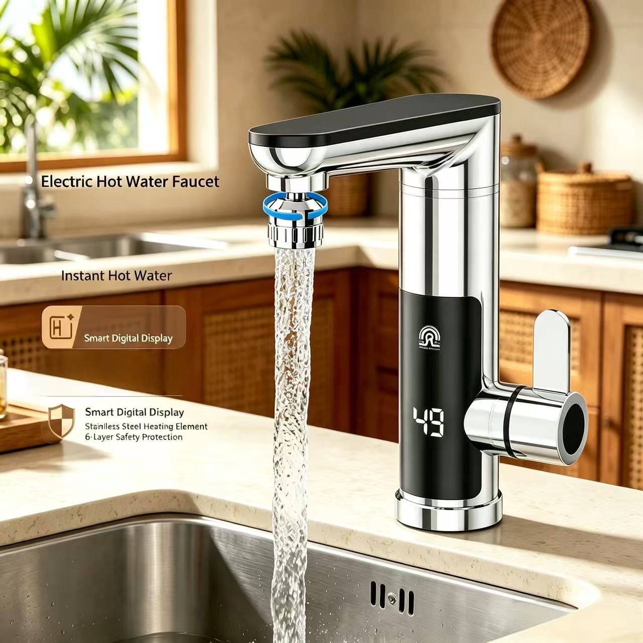 Electric Hot Water Faucet
