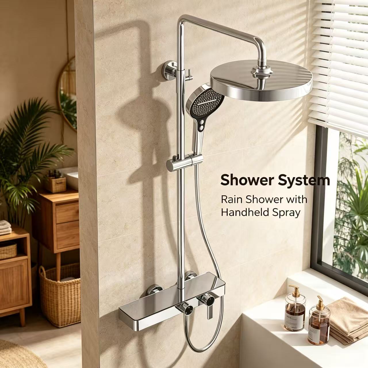 Pressure Boosting Shower Set