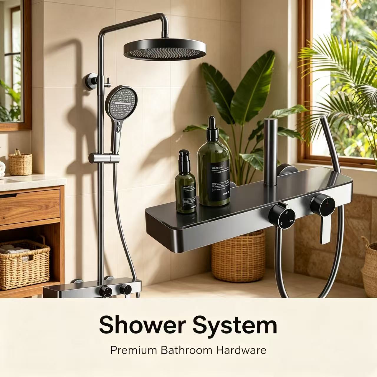 Pressure Boosting Shower Set