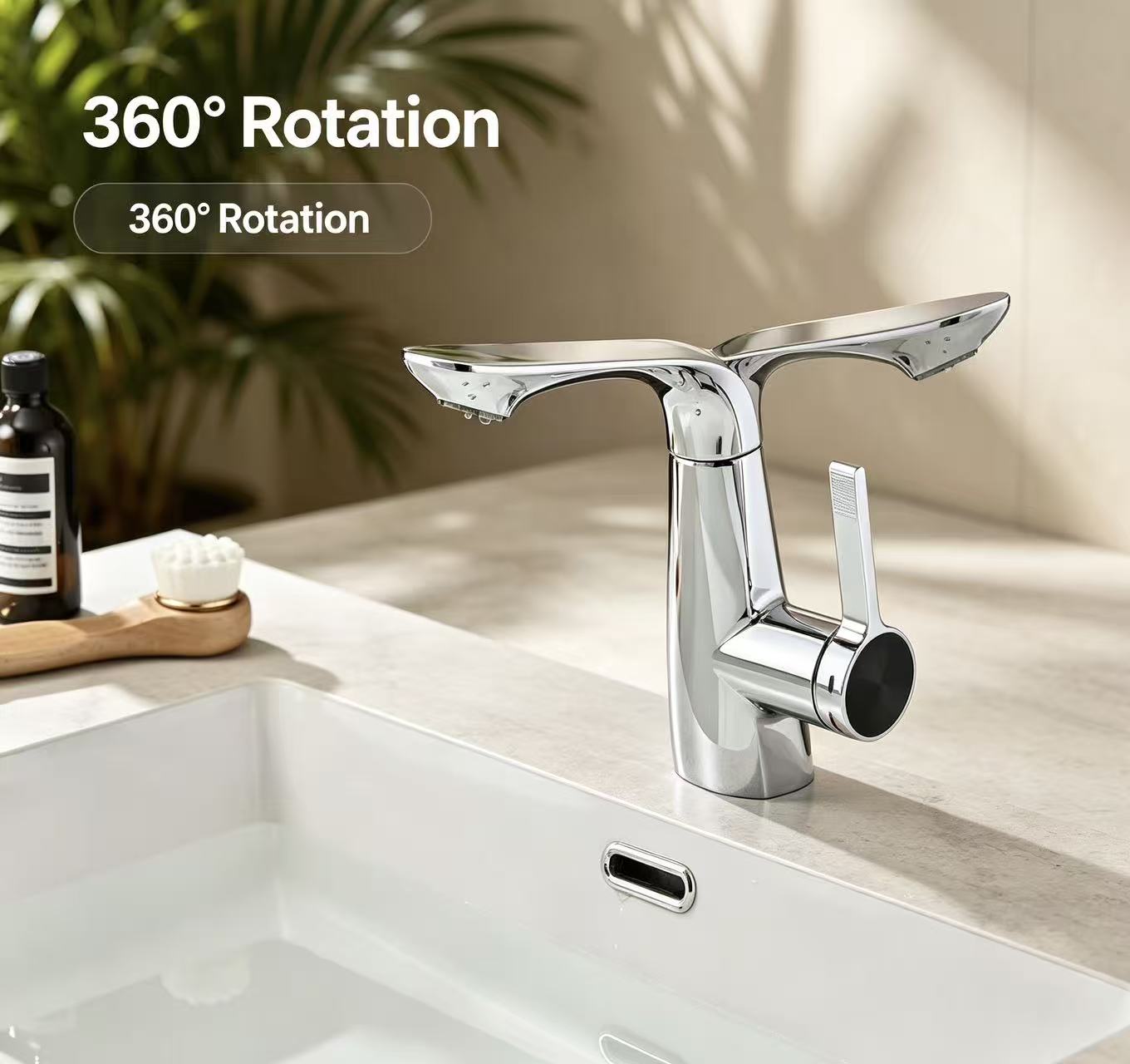 Rotating Basin Faucet