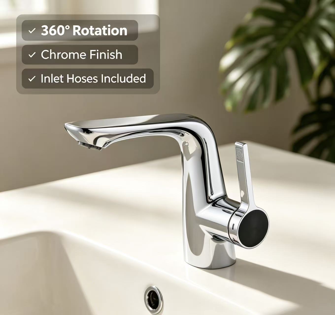 Rotating Basin Faucet