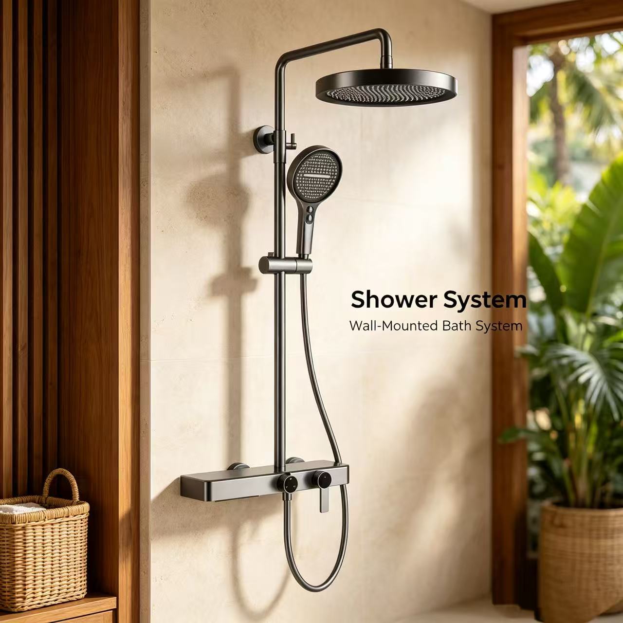 Pressure Boosting Shower Set