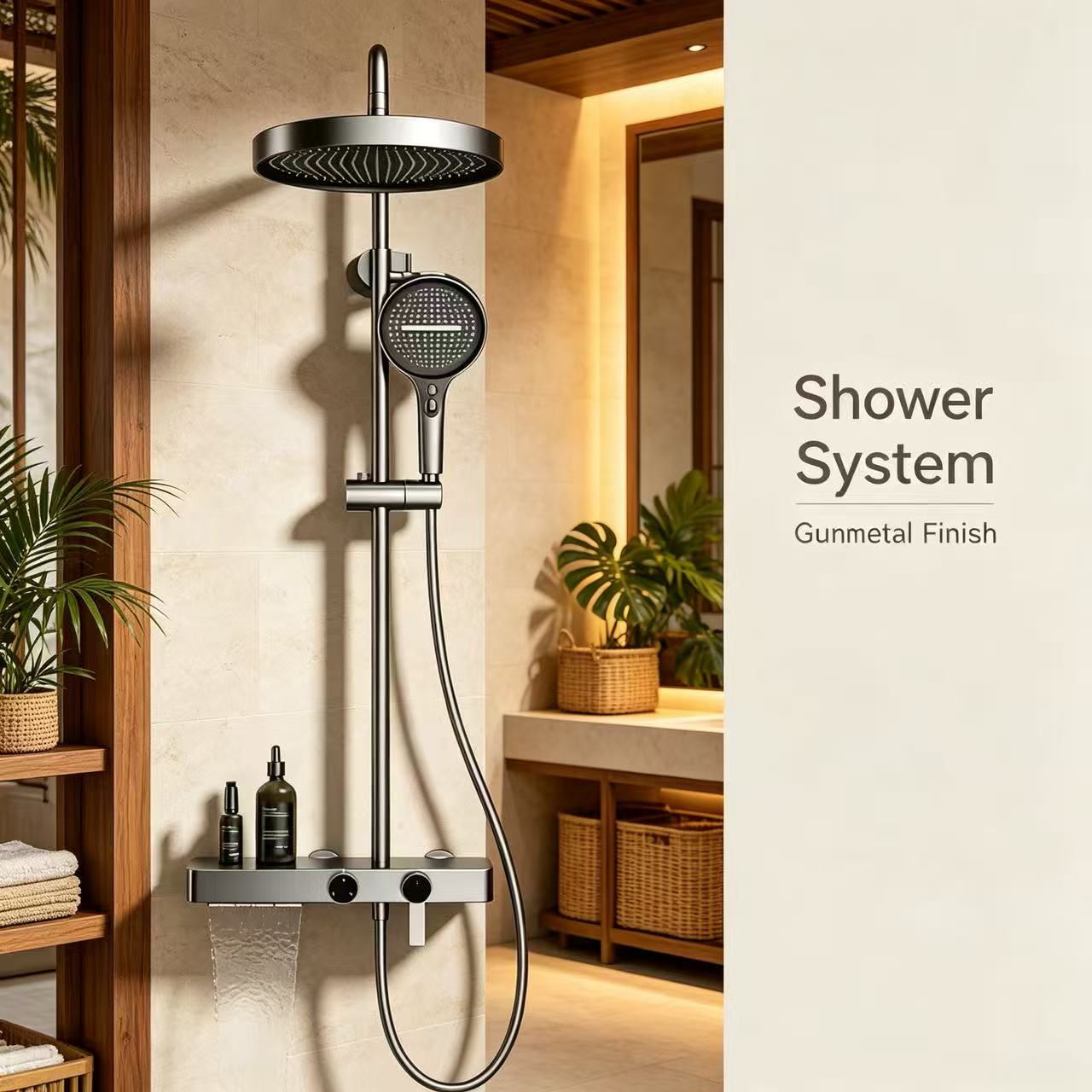 Pressure Boosting Shower Set