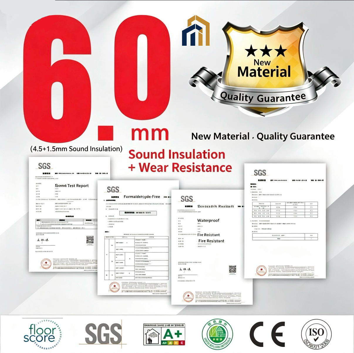 SPC 6mm Flooring Panels