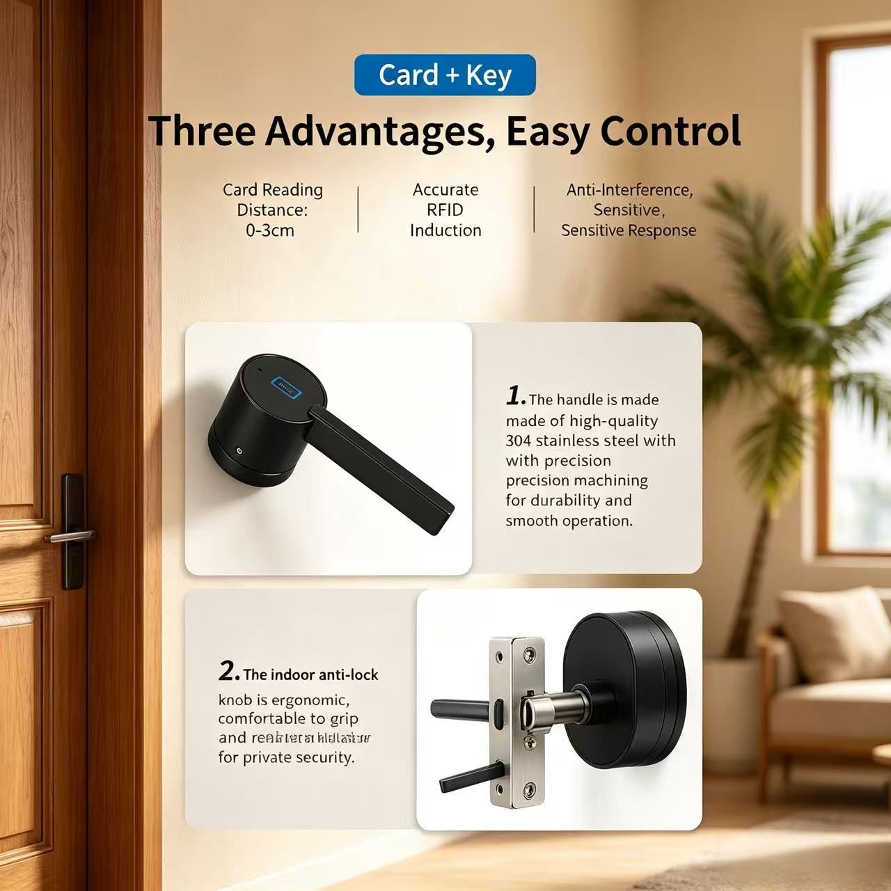 Apartment RFID Lever Lock