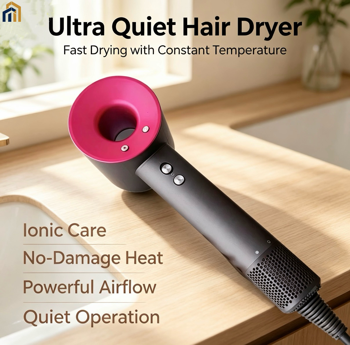 Professional High‑Speed Ionic Hair Dryer