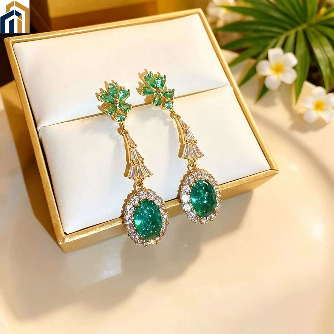 【Special Offer Product】Green Tassel Drop Earrings