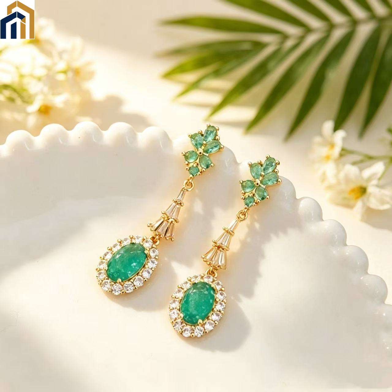 【Special Offer Product】Green Tassel Drop Earrings