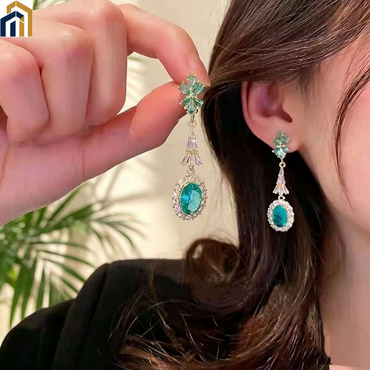 【Special Offer Product】Green Tassel Drop Earrings
