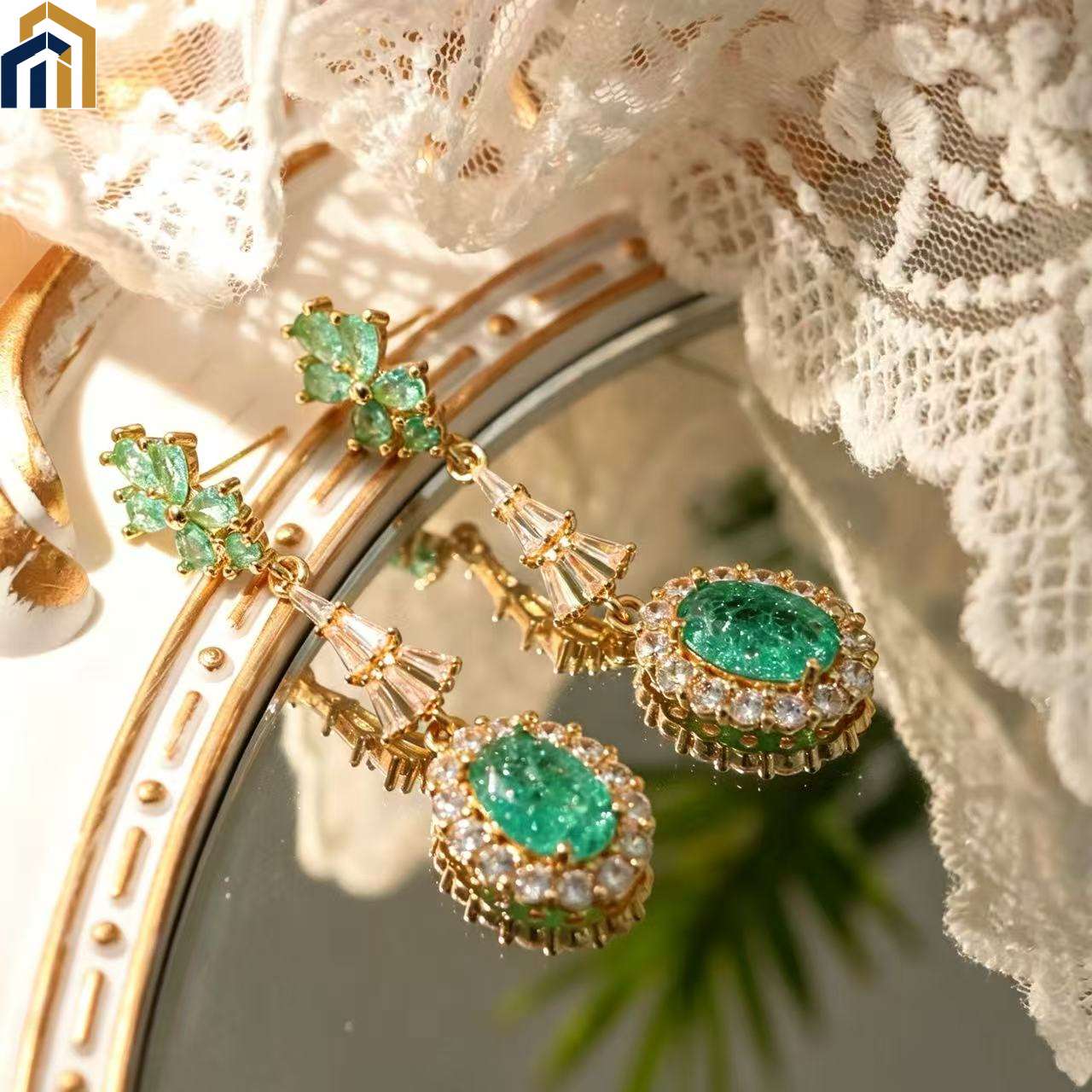 【Special Offer Product】Green Tassel Drop Earrings