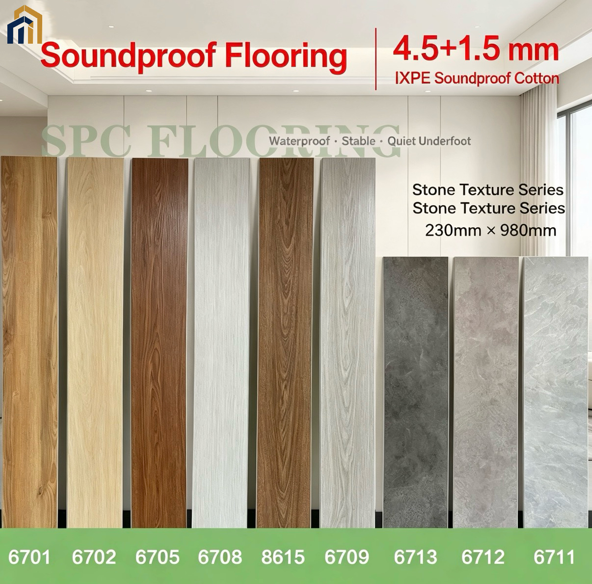 SPC 6mm Flooring Panels