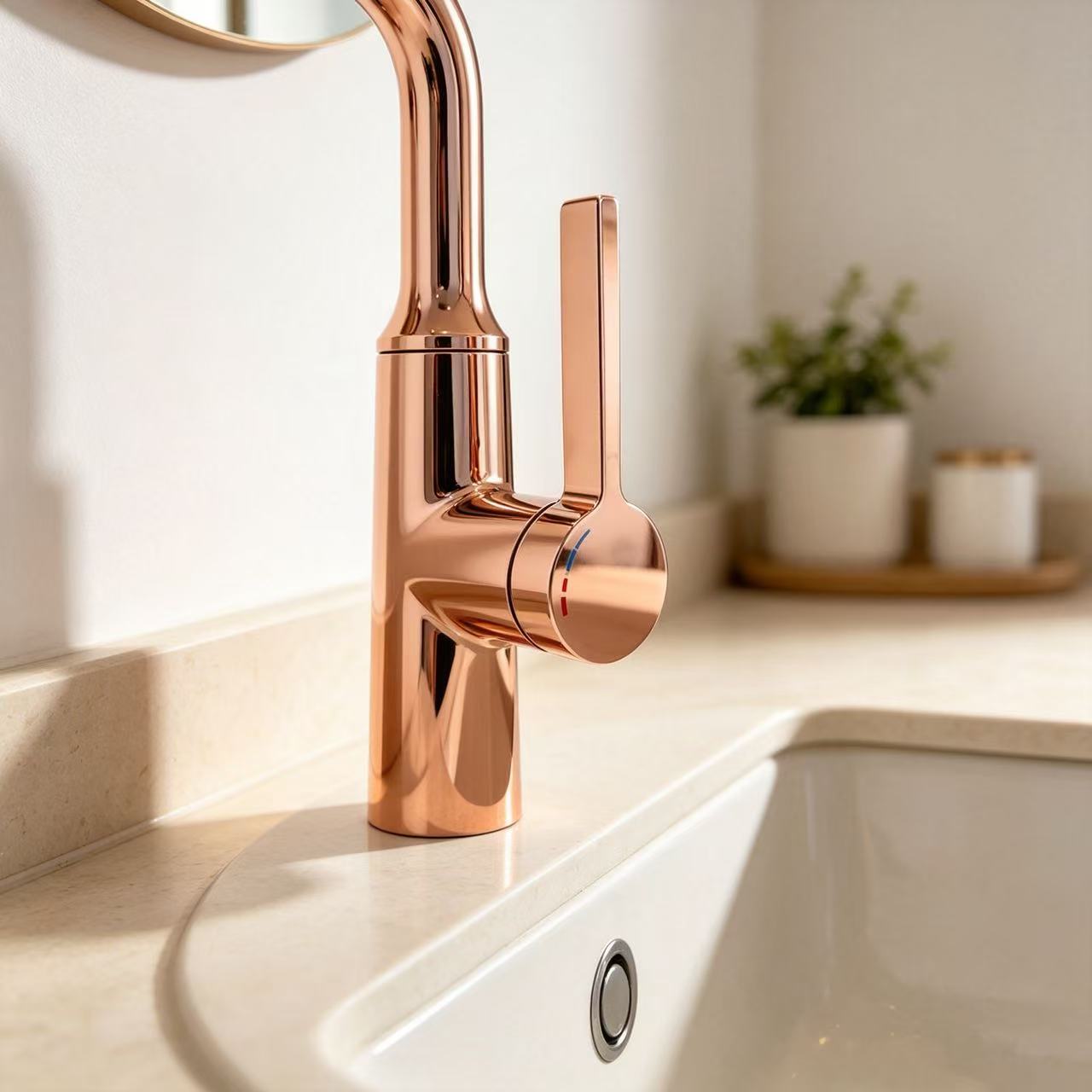 Rose Gold Lead-Free Faucet
