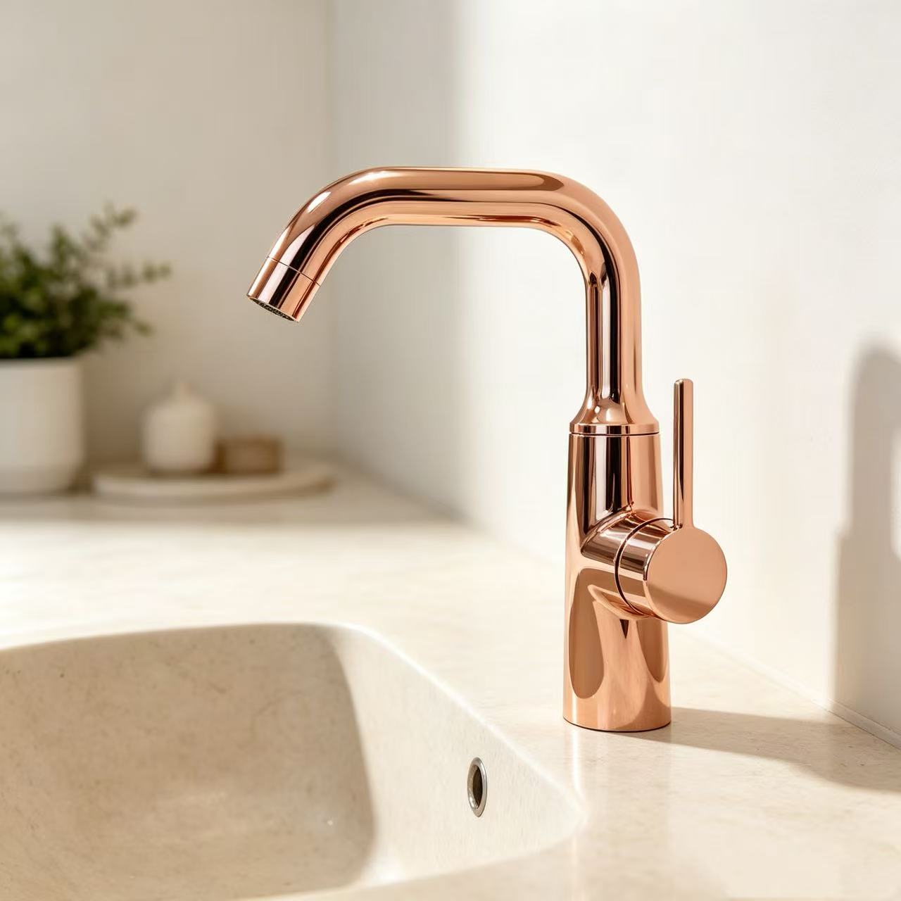 Rose Gold Lead-Free Faucet