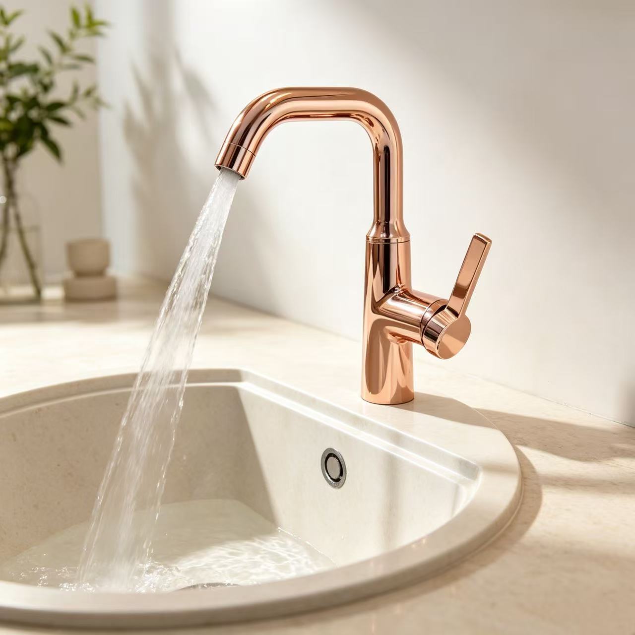 Rose Gold Lead-Free Faucet