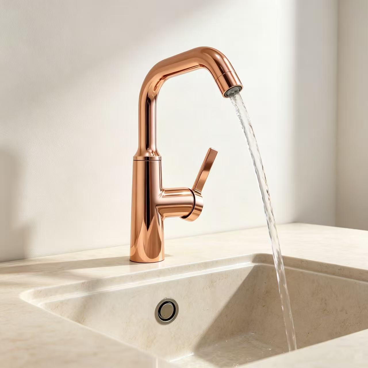 Rose Gold Lead-Free Faucet