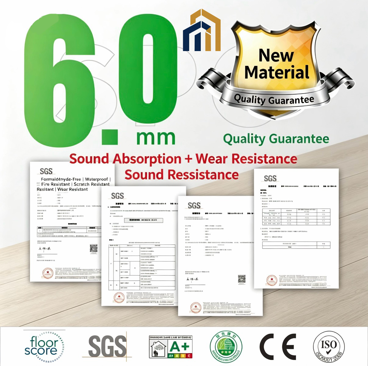 SPC 6mm Flooring Panels
